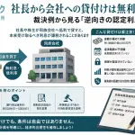 逆向きの認定利息