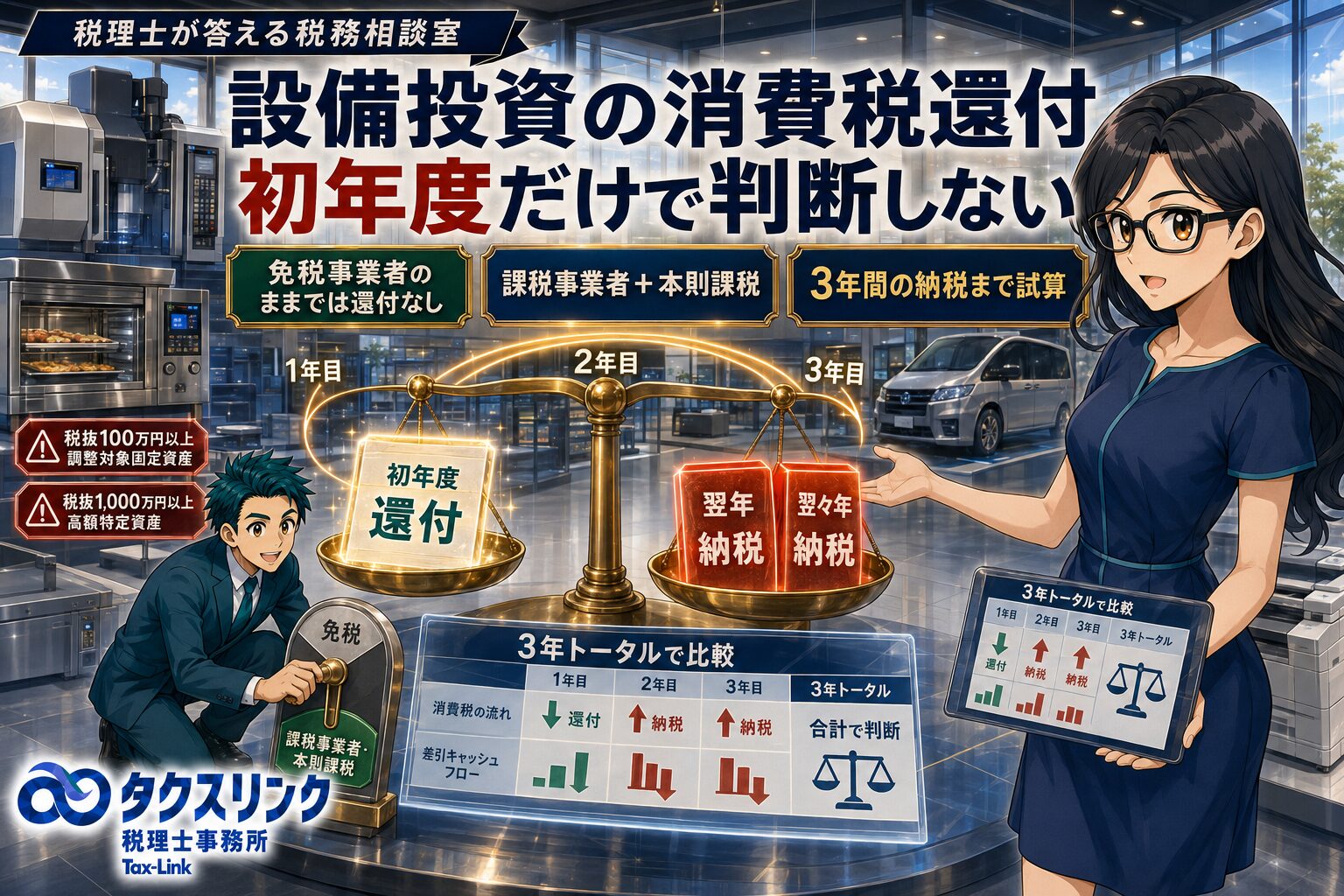設立初年度でも消費税の還付を受けられる？