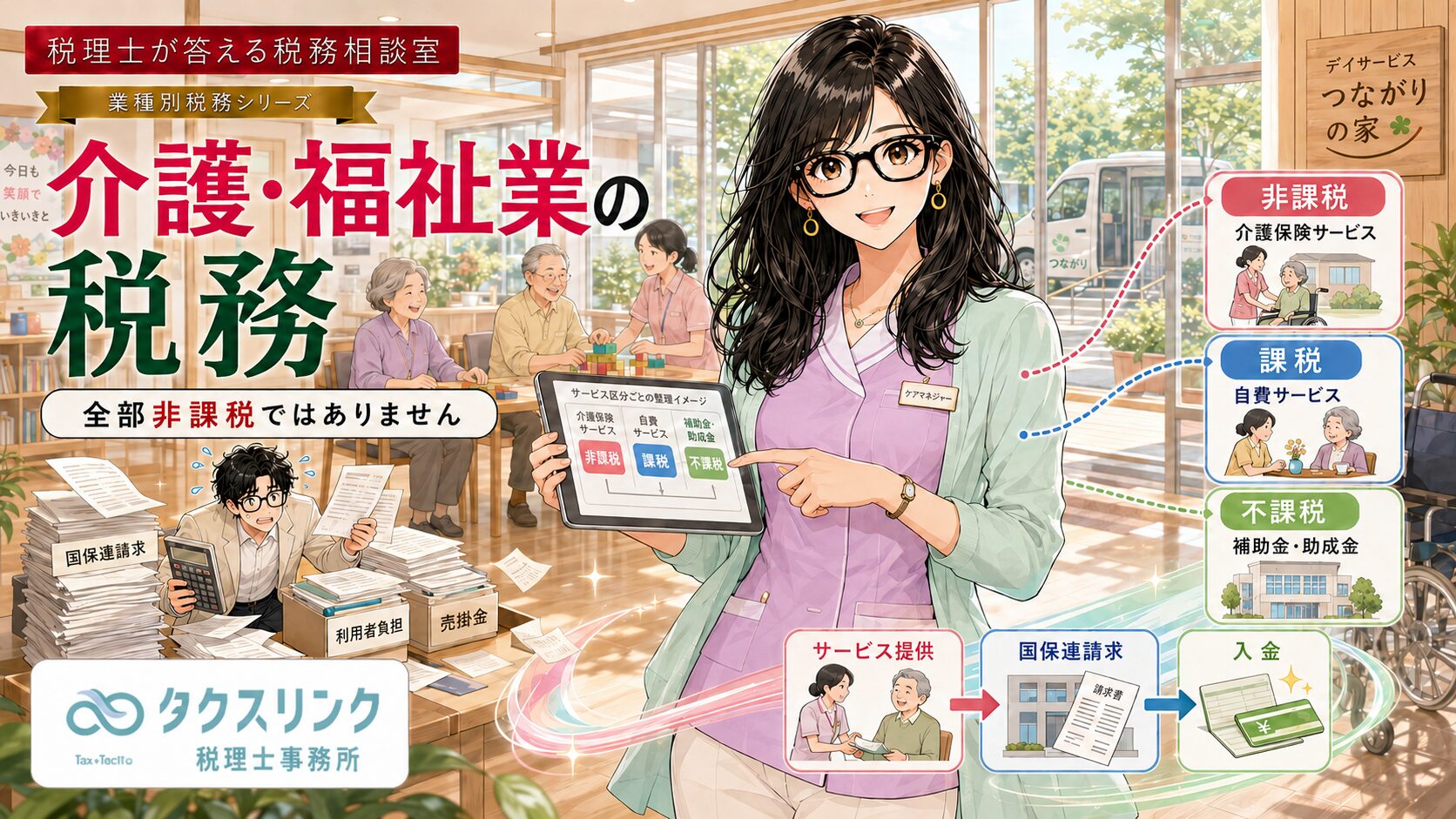 介護・福祉業の税務