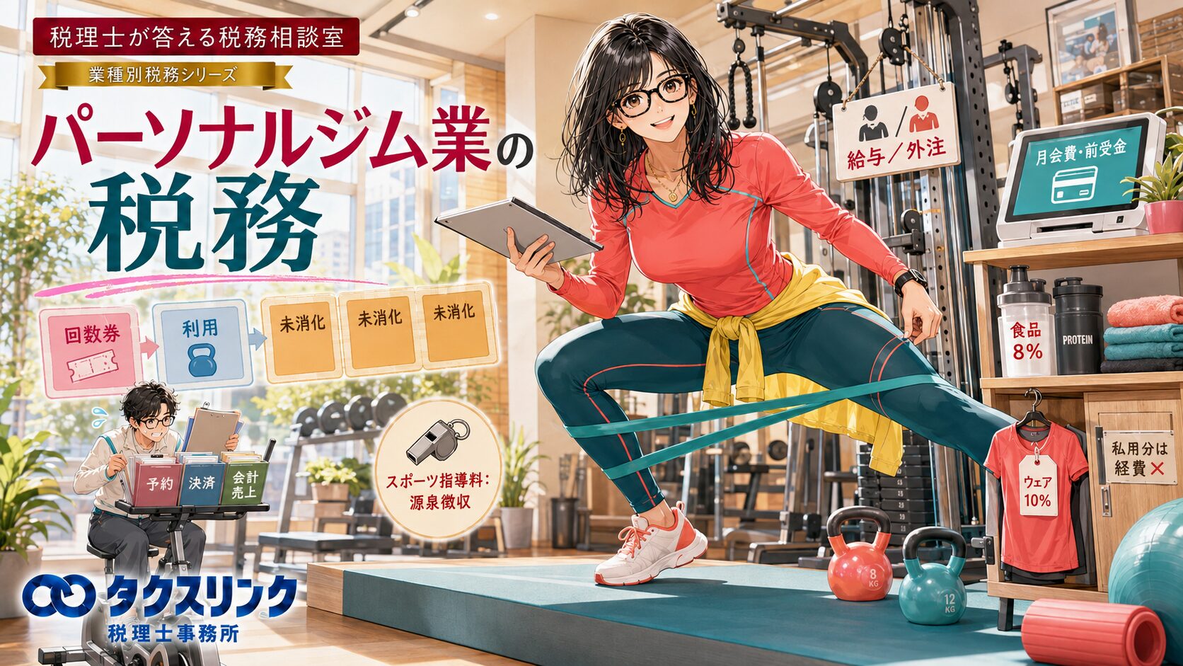 パーソナルジム業の税務