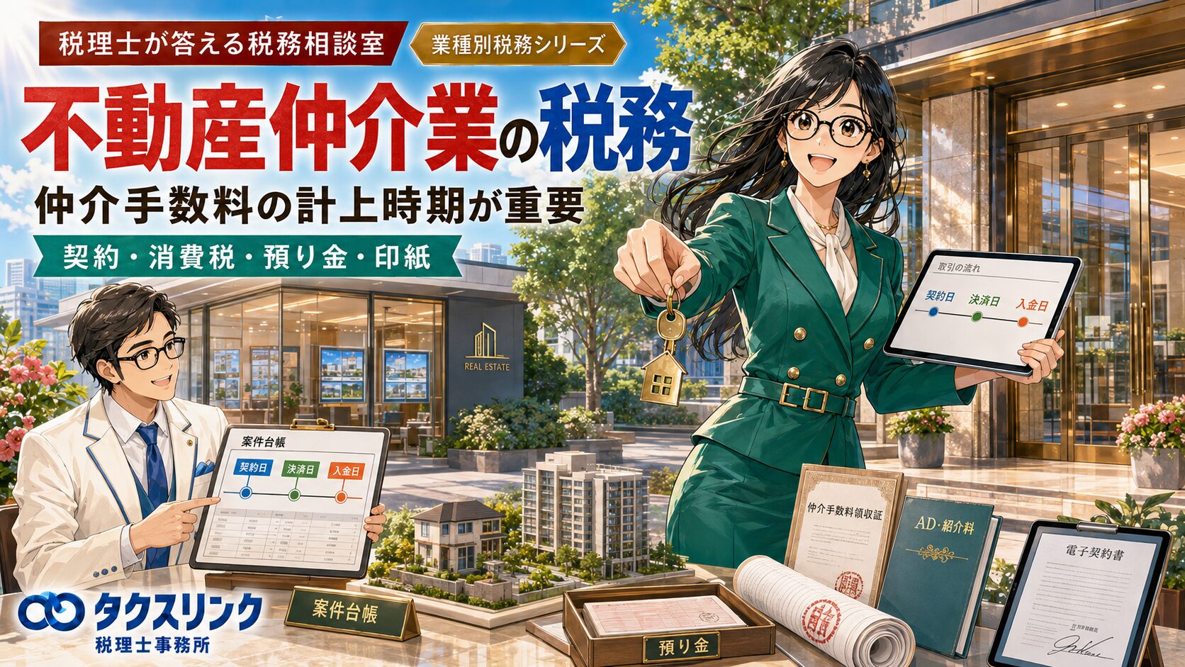 不動産仲介業の税務