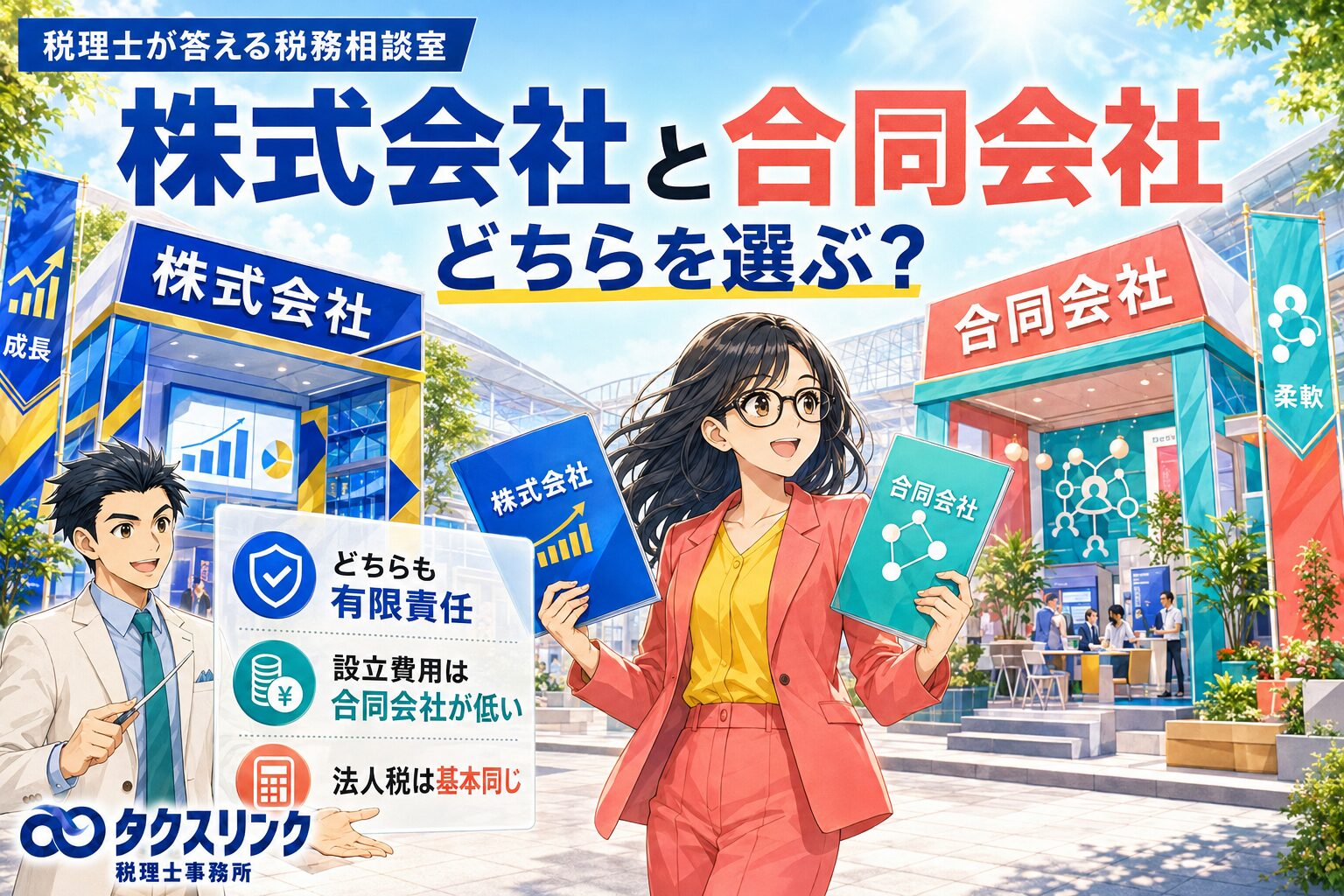 株式会社と合同会社との違い