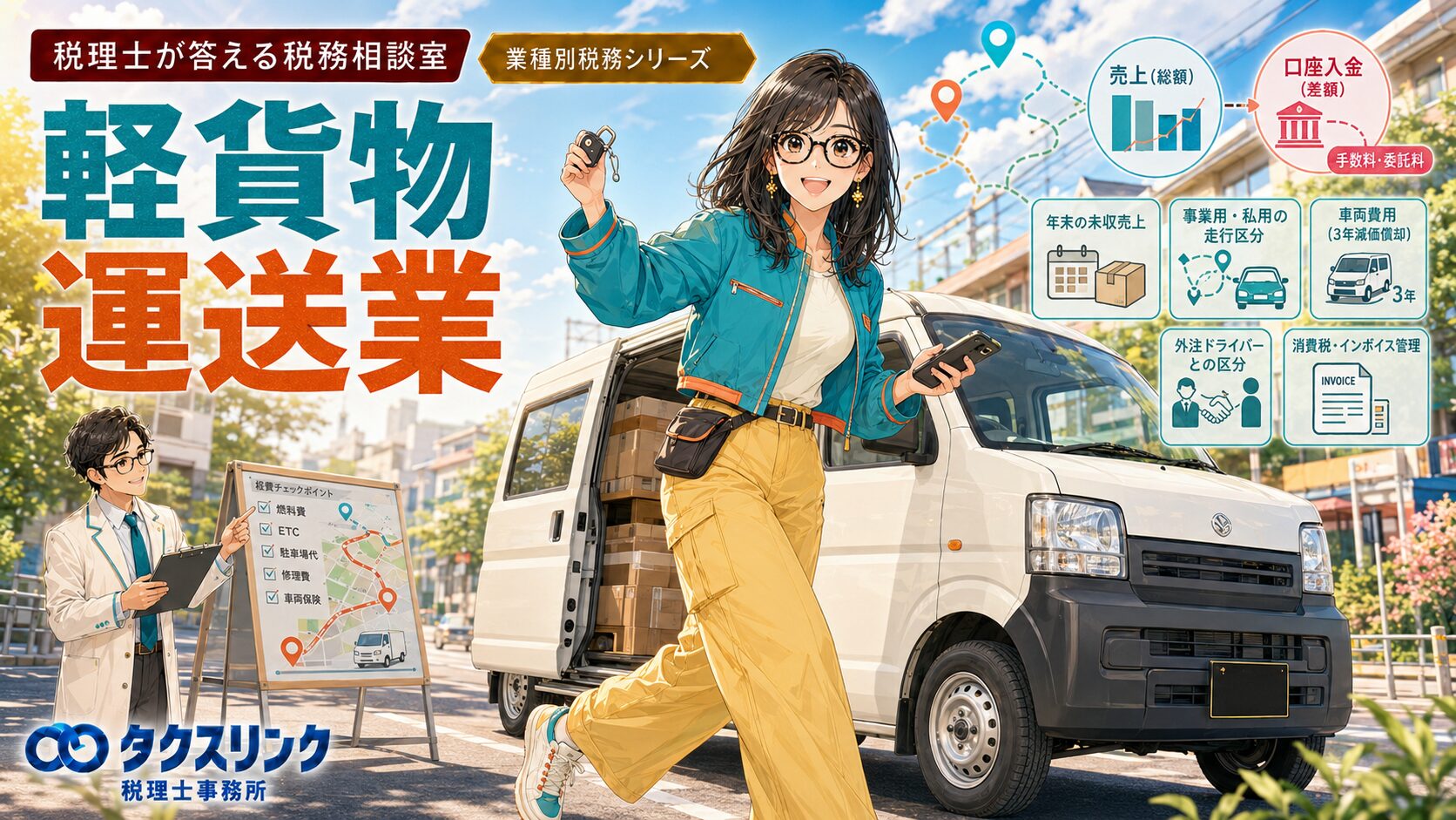 軽貨物運送業の税務