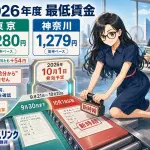 東京・神奈川 2026年最低賃金と適用日