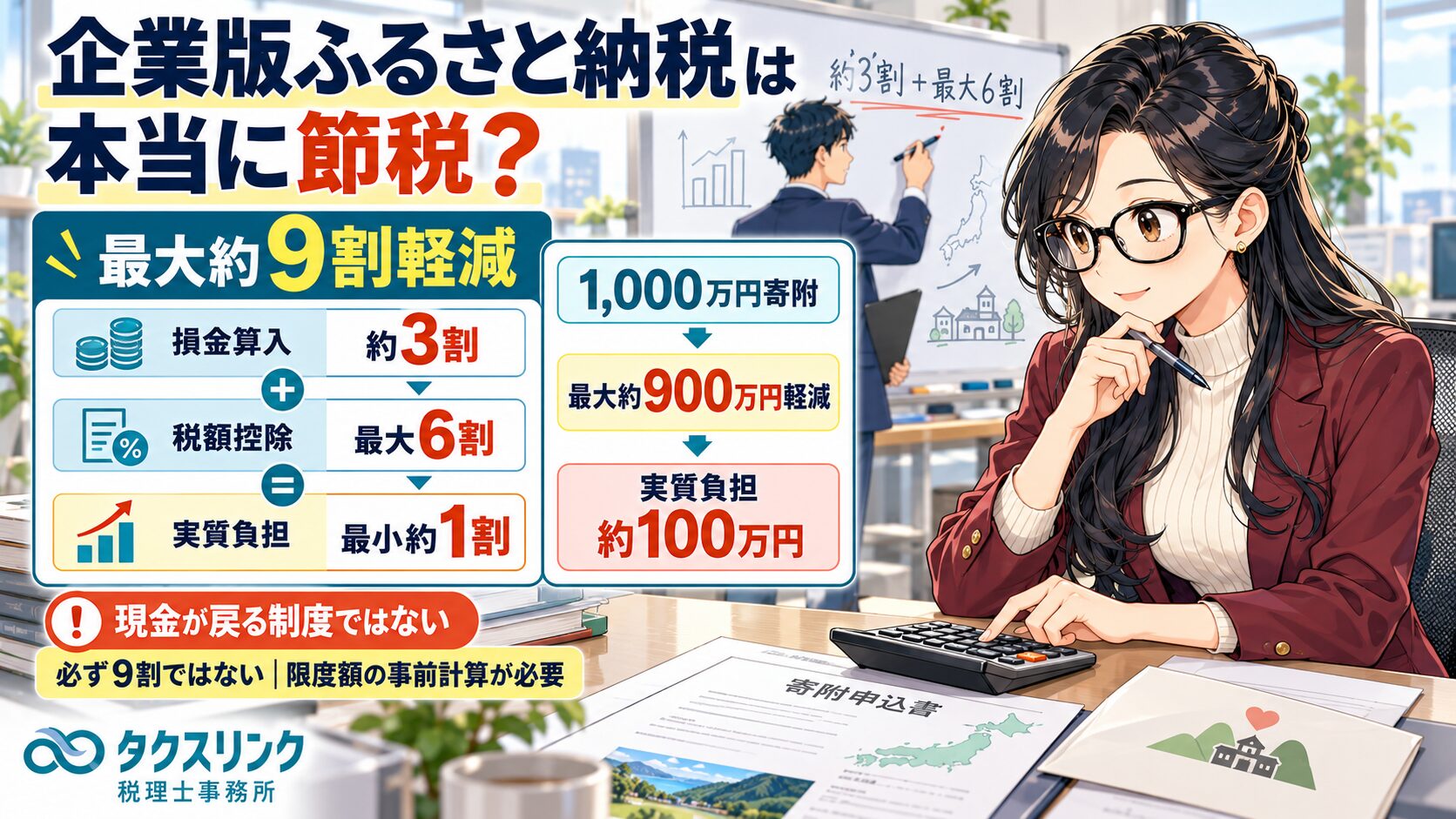 企業版ふるさと納税は本当に節税になる？