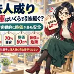 法人成りで在庫はいくらで引き継ぐ?