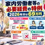 家内労働者の必要経費の特例