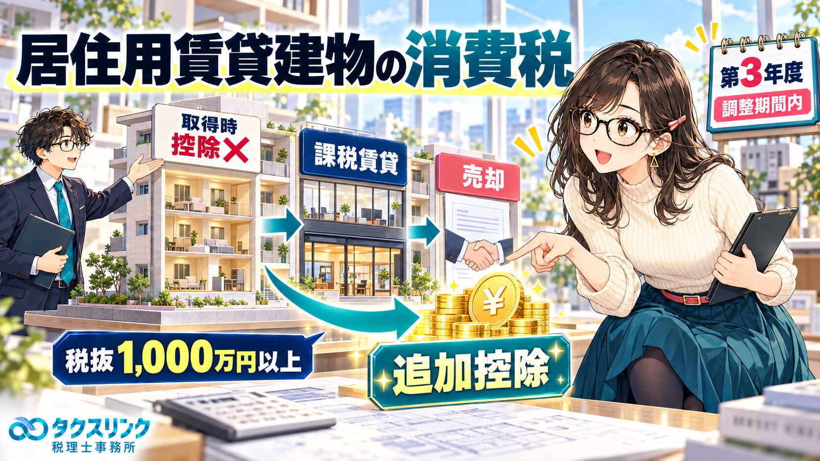 居住用賃貸建物の消費税