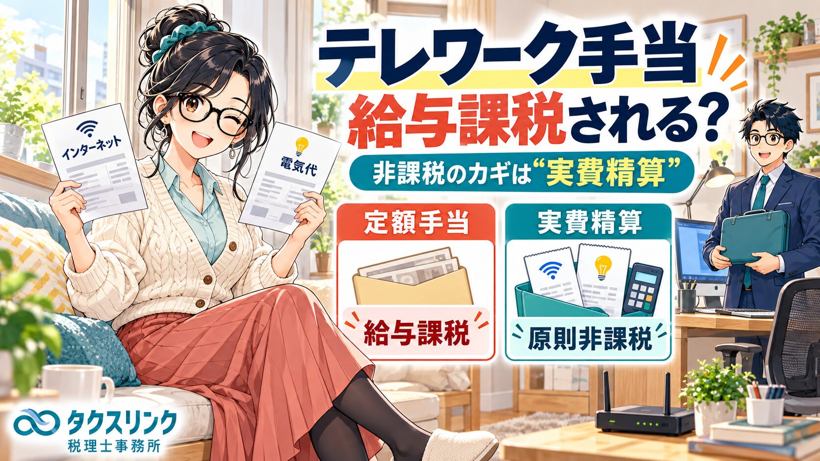 テレワーク手当は給与課税される？